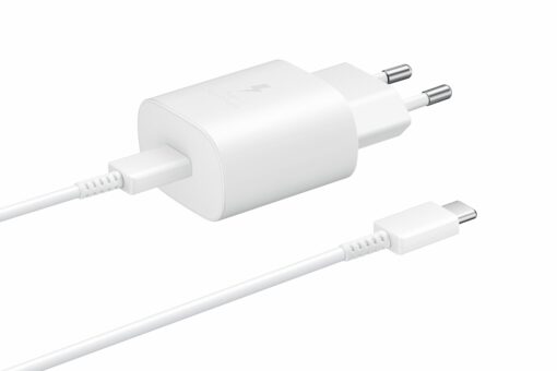 25w charger white